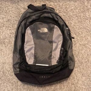 North Face Vault Backpack Grey